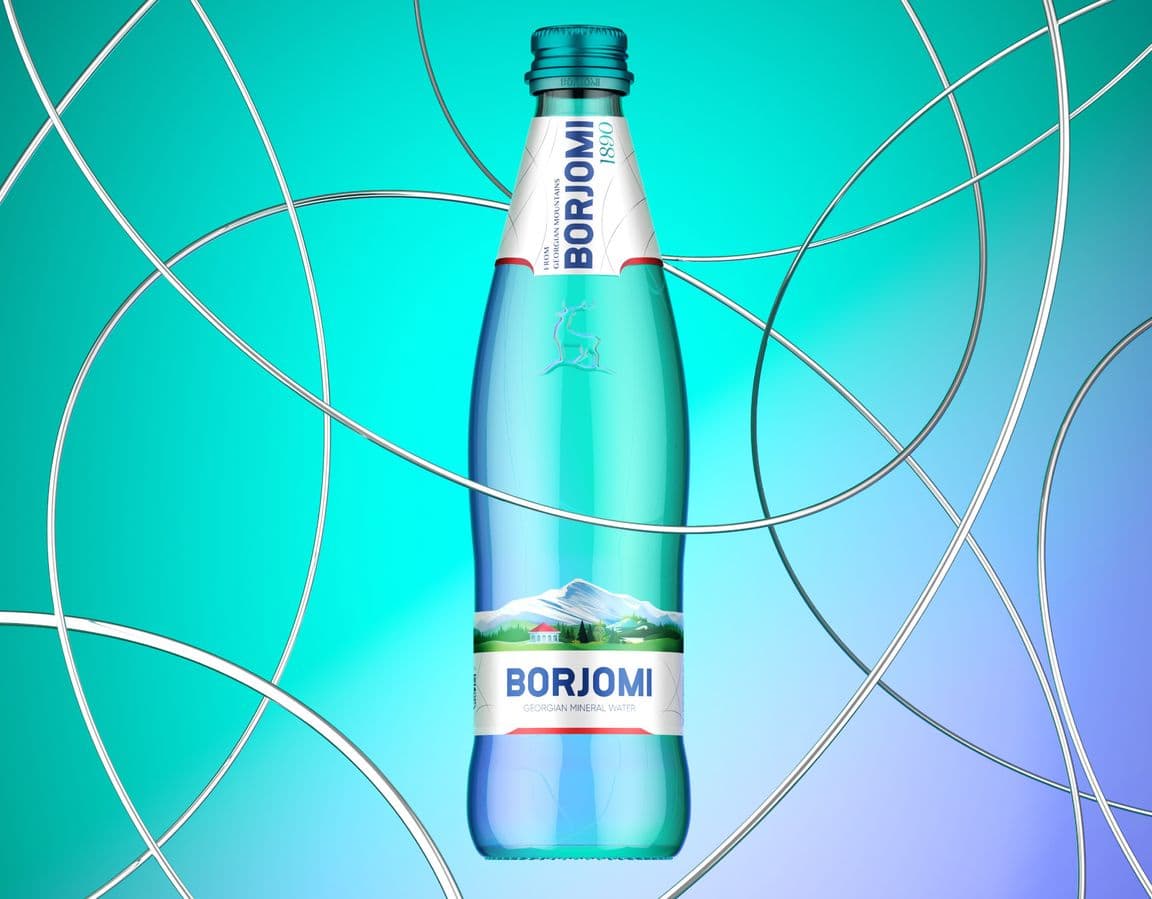 "Borjomi" mineral suwy poster